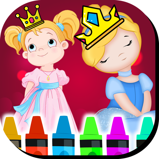 Coloring Book Little Princess icon
