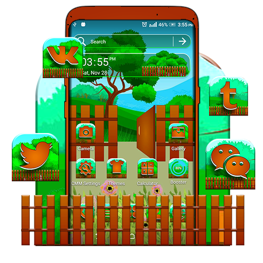 Frontyard Nature Launcher Theme icon