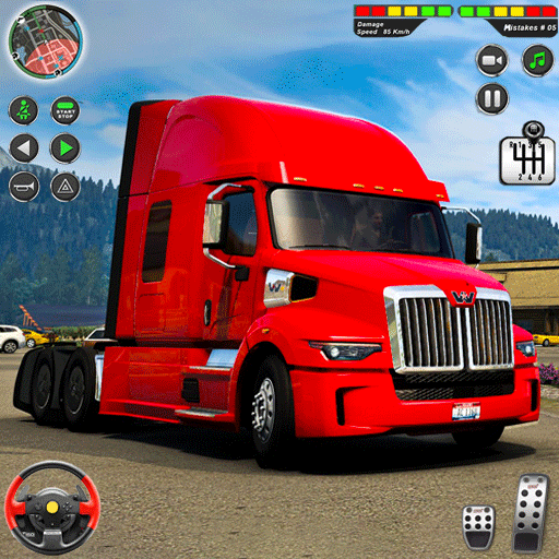 Euro Truck Cargo Delivery Game أيقونة
