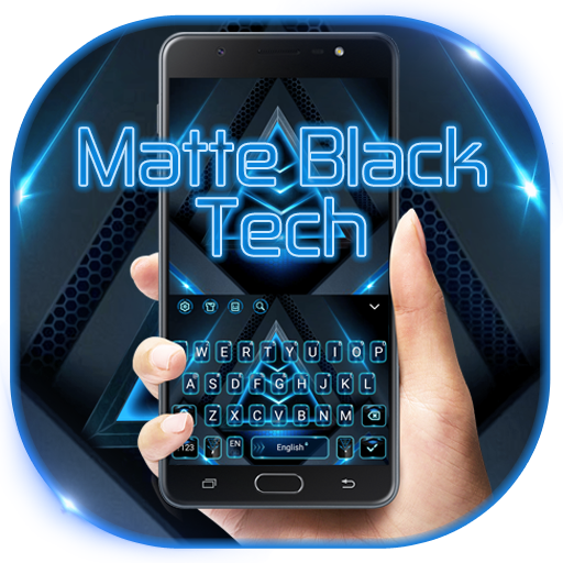 Matte Black Tech Keyboard icon