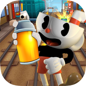 Cuphed subwaay run icon