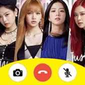 Black pink Video call you: Fake Video Call on 9Apps