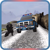 Wild Animals Police Transport icon