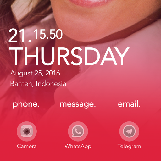 Face Girl for Total Launcher icon