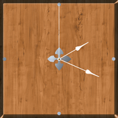 Wood Clock Widget icon