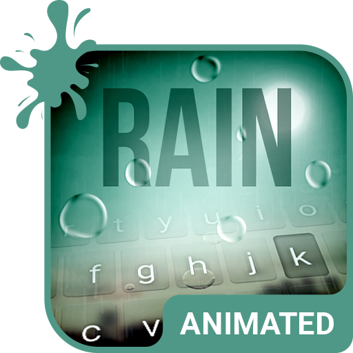 Rain Drops Animated Keyboard   icon