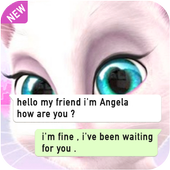 Chat With Talking Angelina icon