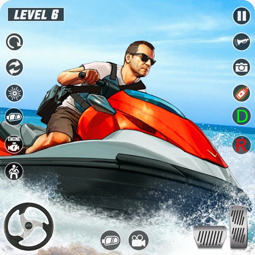 Super Jet Ski 3D Offline Game icon