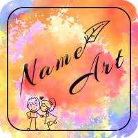 NameArt Maker - Name on pics & Filter n Focus