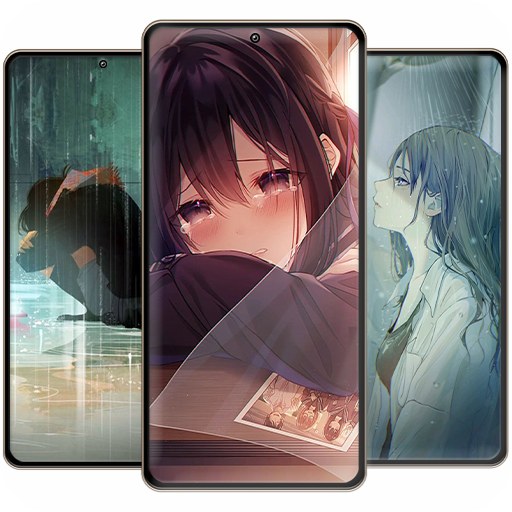 Sad Anime Wallpaper icon