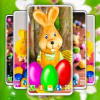 Easter Bunny Live Wallpaper on 9Apps