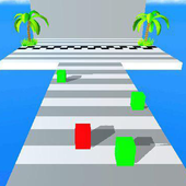 Rush Run 3D - Fun Cube Race icon
