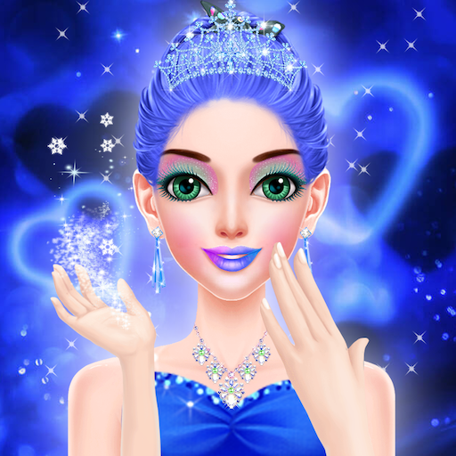 Blue Princess - Makeover Games : Makeup Dress Up icon