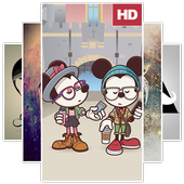 Hipster wallpaper Free icon