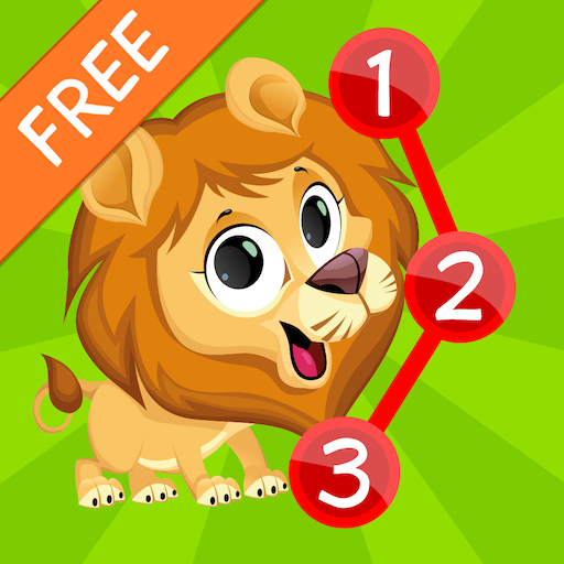 Kids Animal Connect Dots Free icon