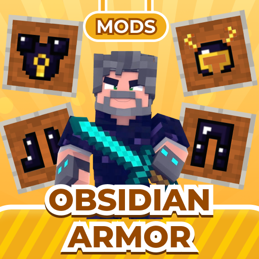 Obsidian Armor Mod for Minecraft icon