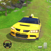 Taxi Hill Driving Sim 2019 - Mountain Climb 3D icon