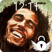 Rasta Reggae One Love Roots Smart PIN Screen Lock icon