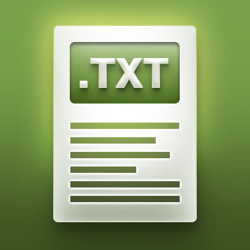 Text Reader app - Text viewer for android icon