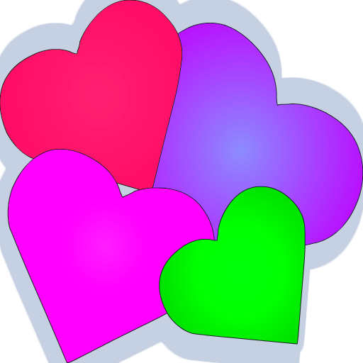 kids cute lovely greeting cards with name icon