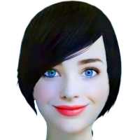 My Virtual Girl at home Pocket Girlfriend Shara 3D