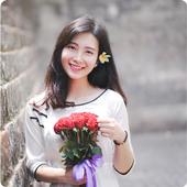 Beautiful Vietnamese icon