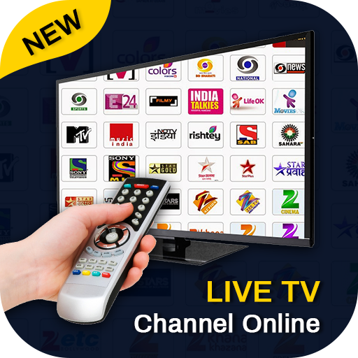 Indian Live TV Channels Free Online Guide icon