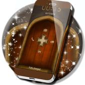 Wooden Door Locker Theme icon
