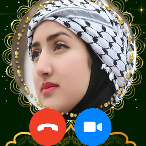 VC Artis Selebram Hijaber - Fake Video Call Prank icon