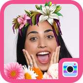 Crown Flower Camera-Free lovely&beauty sticker on 9Apps