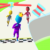 Funny Race : Fun Human 3D Run icon