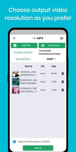 Total Video Converter - Format Factory for Android screenshot 2