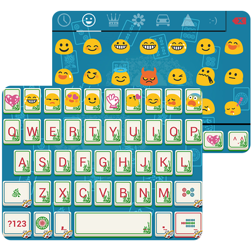 Mahjong Emoji Keyboard Theme icon