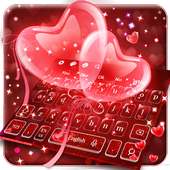 Red Love Keyboard Theme on 9Apps