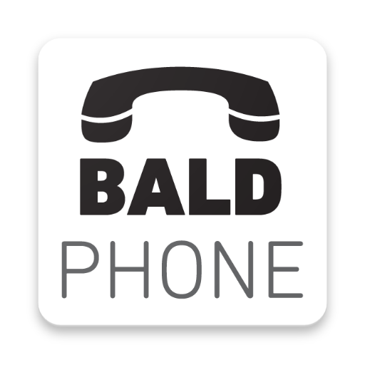 BaldPhone - elderly senior accessible launcher icon