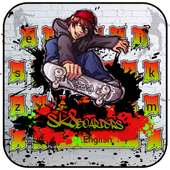 Skate Keyboard grafiti on 9Apps