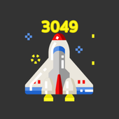 Retro Galaxy Spaceship War icon