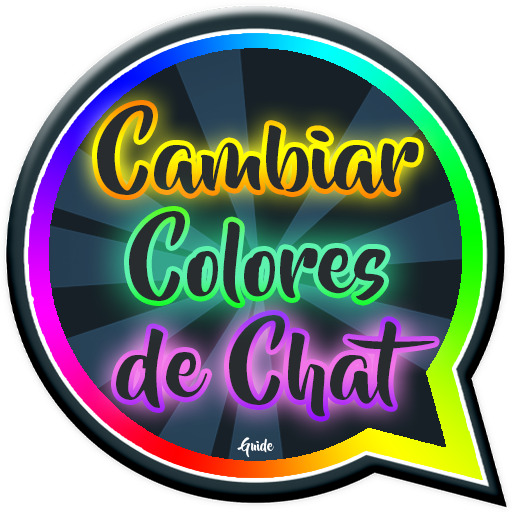 ikon Cambiar Colores del Chat tutorial Teclado de Color