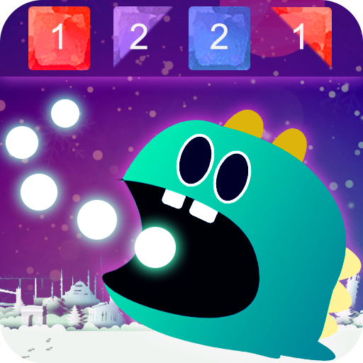 Dino Snow Balls: Bricks Breaker icon