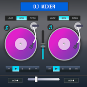 Virtual Dj mixer Studio icon