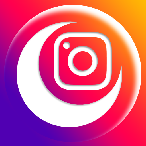 Dark mode for Instagram, night mode activator icon