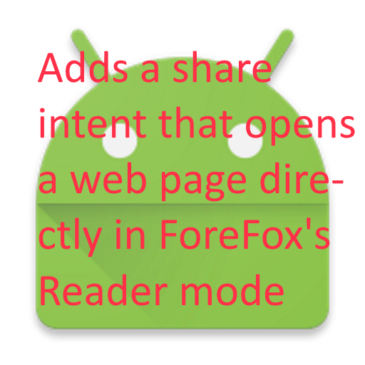 Reader launcher for FireFox icon
