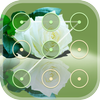 Applock Theme White Rose icon