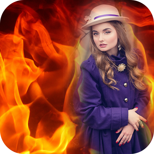 Fire Photo Frame icon