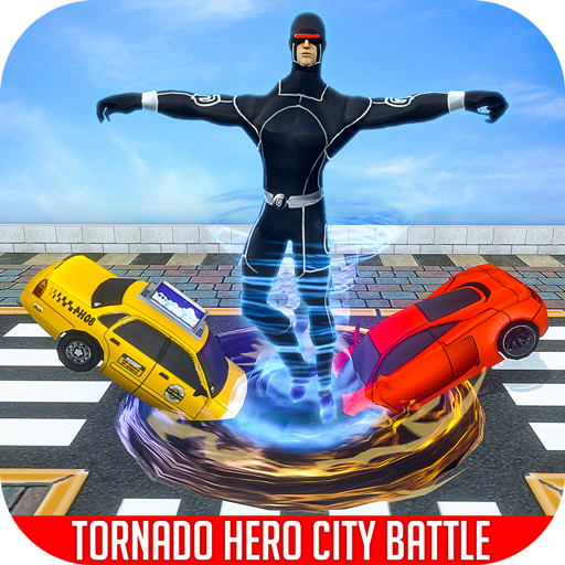 luce eroe tornado battaglia del crimine icon