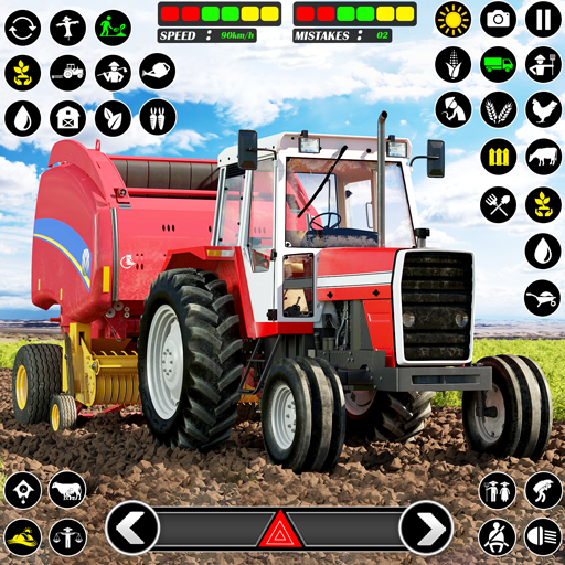 Tractor Vehicle Farming Game icon