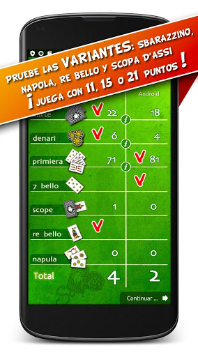Scopa (Escoba) screenshot 6