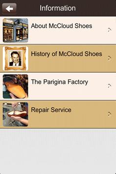 McCloud Shoes screenshot 5