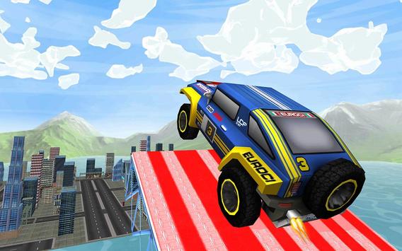 Extreme Mega Ramp GT Stunt: City Rooftop Rally Car screenshot 6