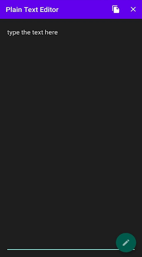 Plain Text Editor screenshot 3